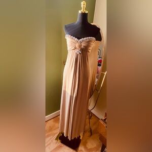 Maxi Dress Gown Stones